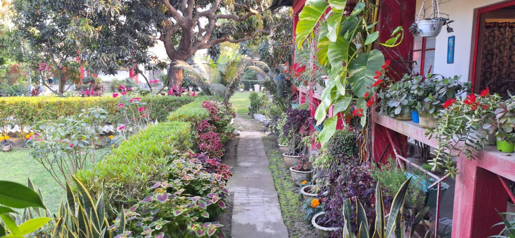 Atmaja The Cottage Garden Under Tourism Department Government Of West Bengal Māldah Exteriör bild